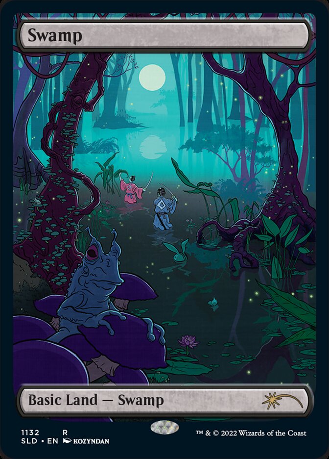 Magic the Gathering Card - Swamp - MTG Circle