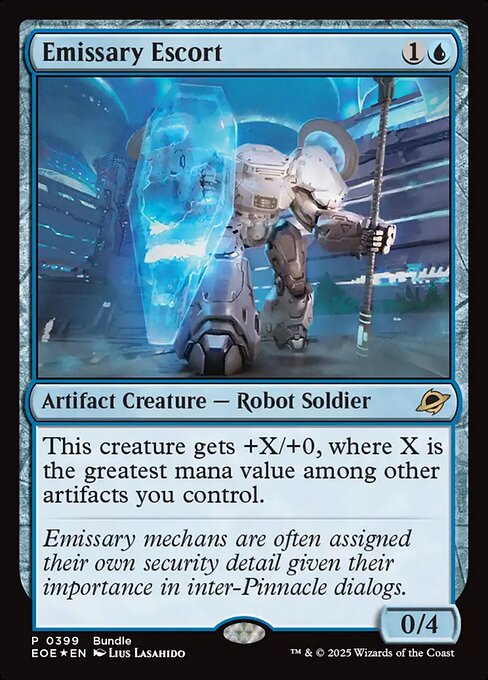 Magic the Gathering Card - Emissary Escort - MTG Circle