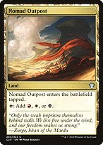 Magic the Gathering Card - Nomad Outpost - MTG Circle