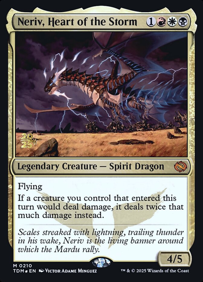 Magic the Gathering Card - Neriv, Heart of the Storm - MTG Circle