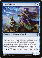 Magic the Gathering Card - Lore Weaver - MTG Circle