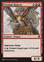 Magic the Gathering Card - Freejam Regent - MTG Circle
