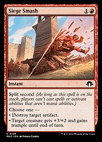 Magic the Gathering Card - Siege Smash - MTG Circle