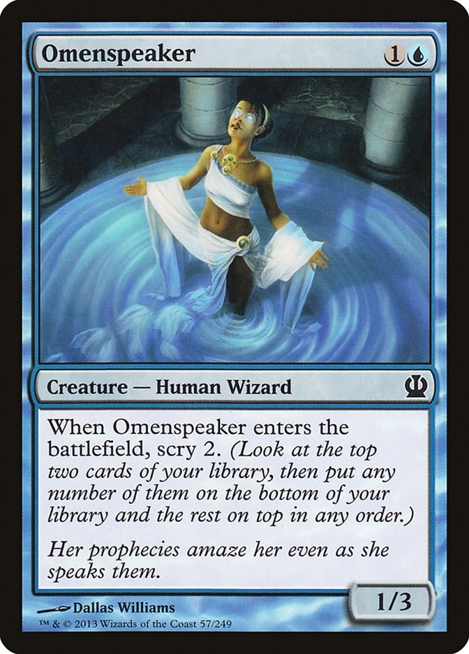 Magic the Gathering Card - Omenspeaker - MTG Circle
