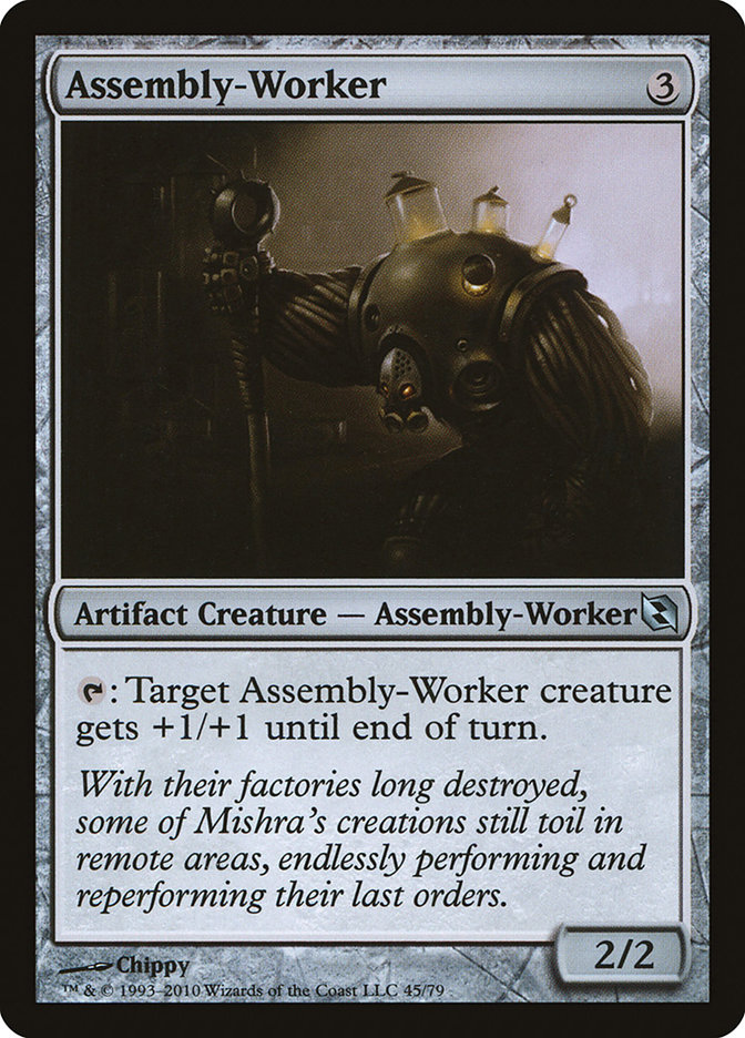 Magic the Gathering Card - Assembly-Worker - MTG Circle