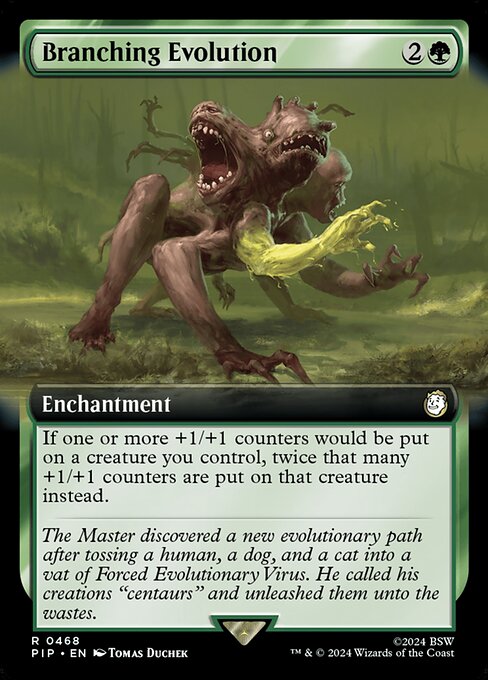 Magic the Gathering Card - Branching Evolution - MTG Circle