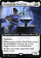 Magic the Gathering Card - Loran of the Third Path - MTG Circle