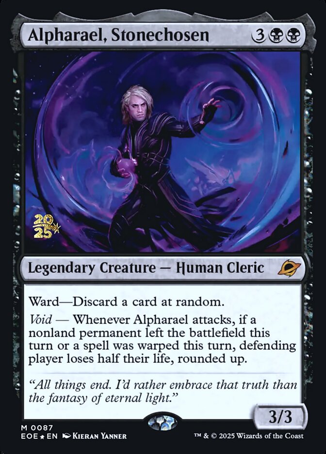Magic the Gathering Card - Alpharael, Stonechosen - MTG Circle