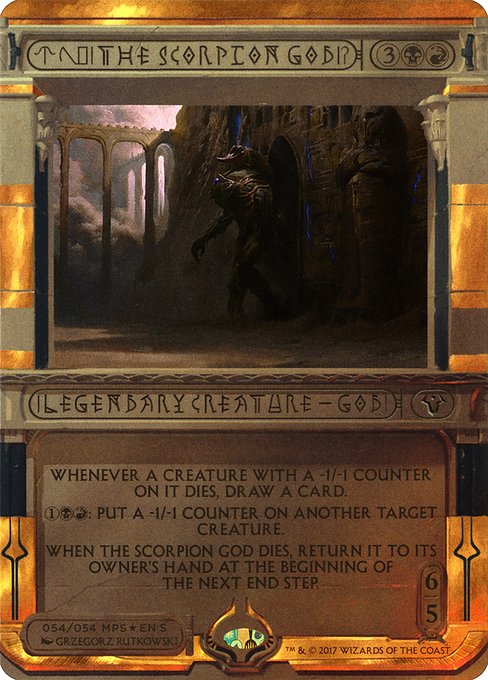 Magic the Gathering Card - The Scorpion God - MTG Circle