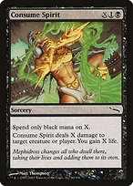 Magic the Gathering Card - Consume Spirit - MTG Circle