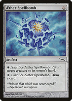 Magic the Gathering Card - Aether Spellbomb - MTG Circle