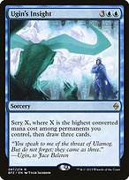 Magic the Gathering Card - Ugin's Insight - MTG Circle