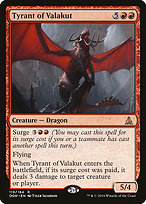 Magic the Gathering Card - Tyrant of Valakut - MTG Circle