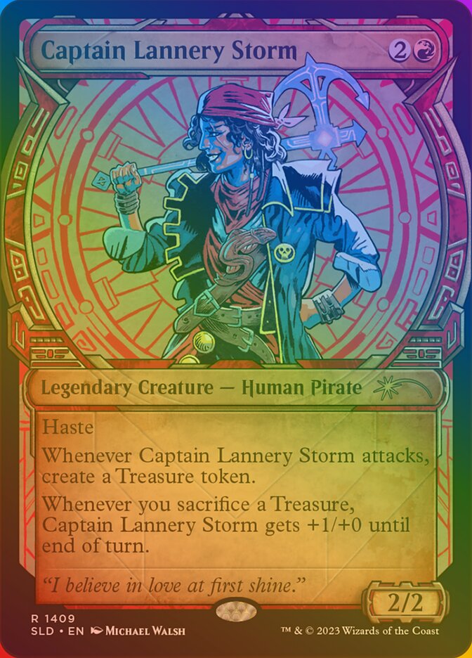 Magic the Gathering Card - Captain Lannery Storm - MTG Circle