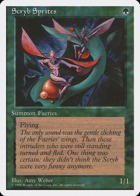 Magic the Gathering Card - Scryb Sprites - MTG Circle