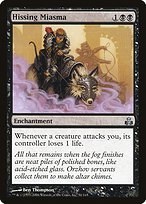 Magic the Gathering Card - Hissing Miasma - MTG Circle