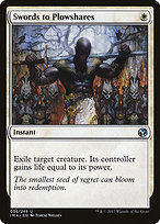 Magic the Gathering Card - Swords to Plowshares - MTG Circle