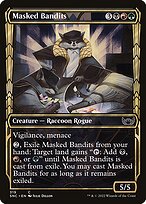 Magic the Gathering Card - Masked Bandits - MTG Circle