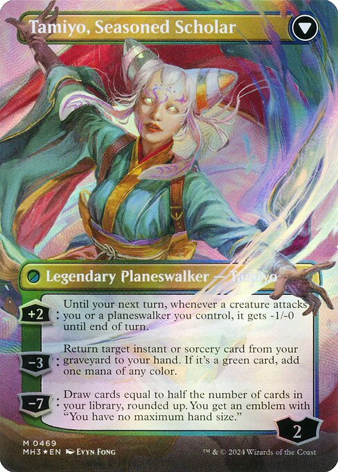 Magic the Gathering Card - Tamiyo, Seasoned Scholar - MTG Circle