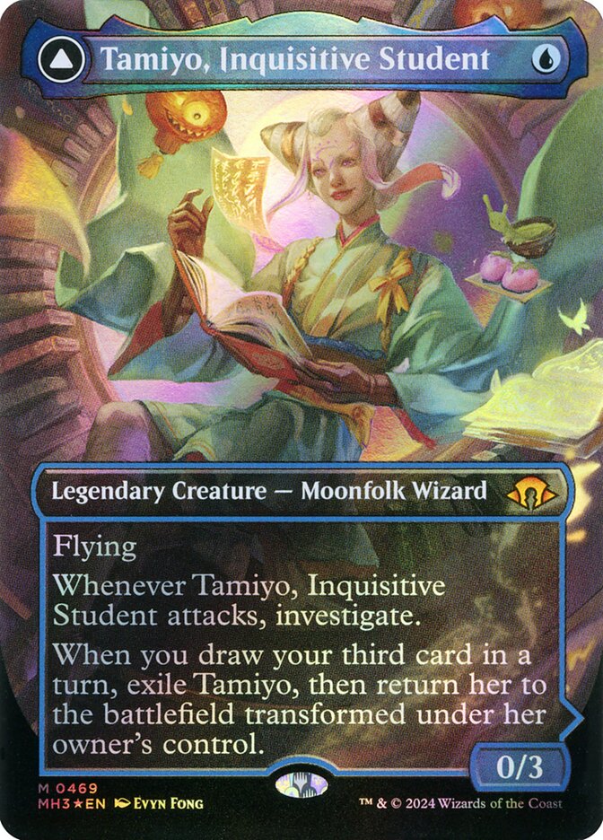 Magic the Gathering Card - Tamiyo, Inquisitive Student - MTG Circle