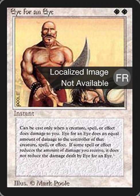 Magic the Gathering Card - Eye for an Eye - MTG Circle