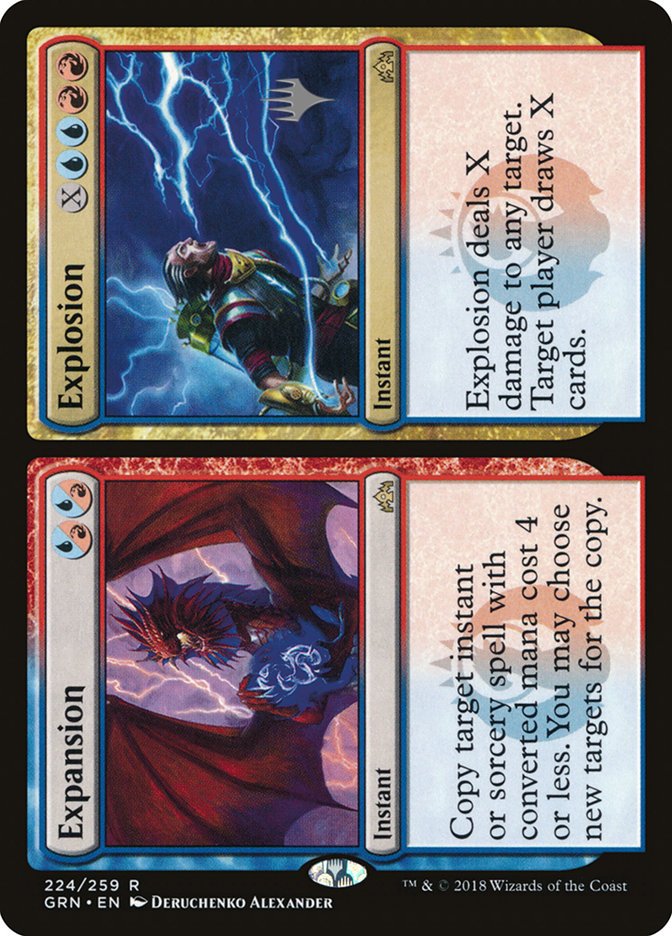 Magic the Gathering Card - Expansion // Explosion - MTG Circle