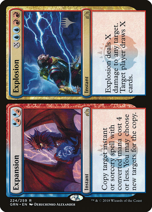 Magic the Gathering Card - Expansion // Explosion - MTG Circle