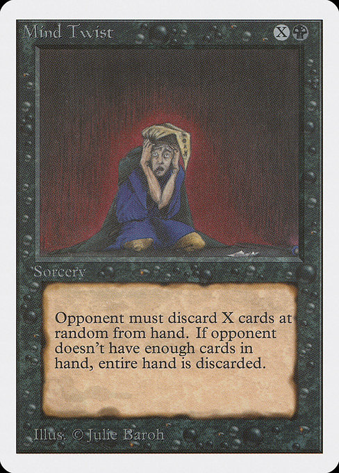 Magic the Gathering Card - Mind Twist - MTG Circle