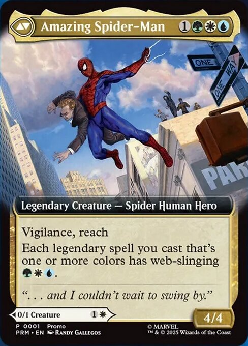Magic the Gathering Card - Amazing Spider-Man - MTG Circle