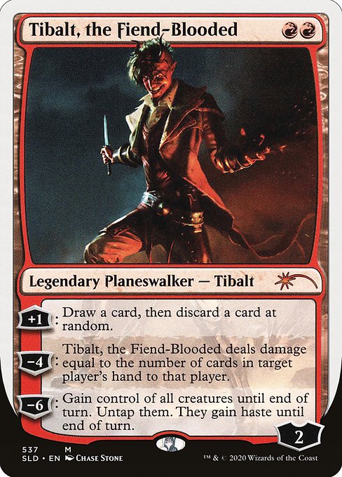 Magic the Gathering Card - Tibalt, the Fiend-Blooded - MTG Circle