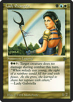 Magic the Gathering Card - Lady Evangela - MTG Circle