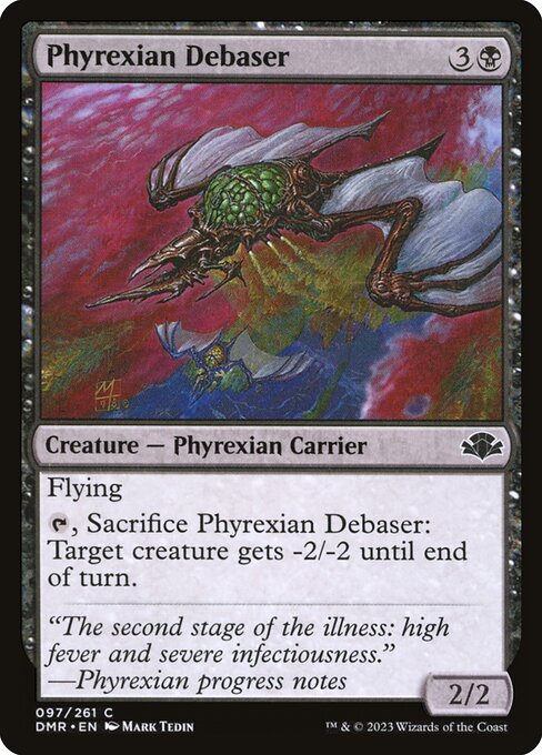 Magic the Gathering Card - Phyrexian Debaser - MTG Circle