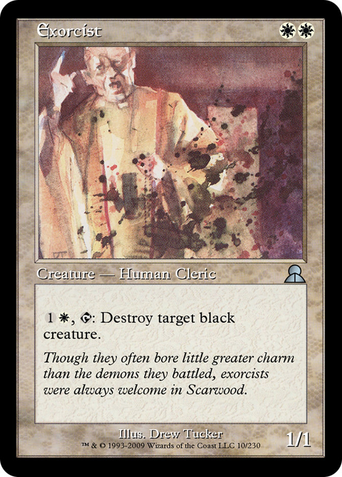 Magic the Gathering Card - Exorcist - MTG Circle