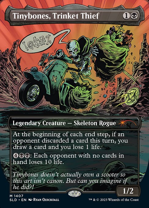 Magic the Gathering Card - Tinybones, Trinket Thief - MTG Circle