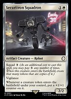 Magic the Gathering Card - Securitron Squadron - MTG Circle