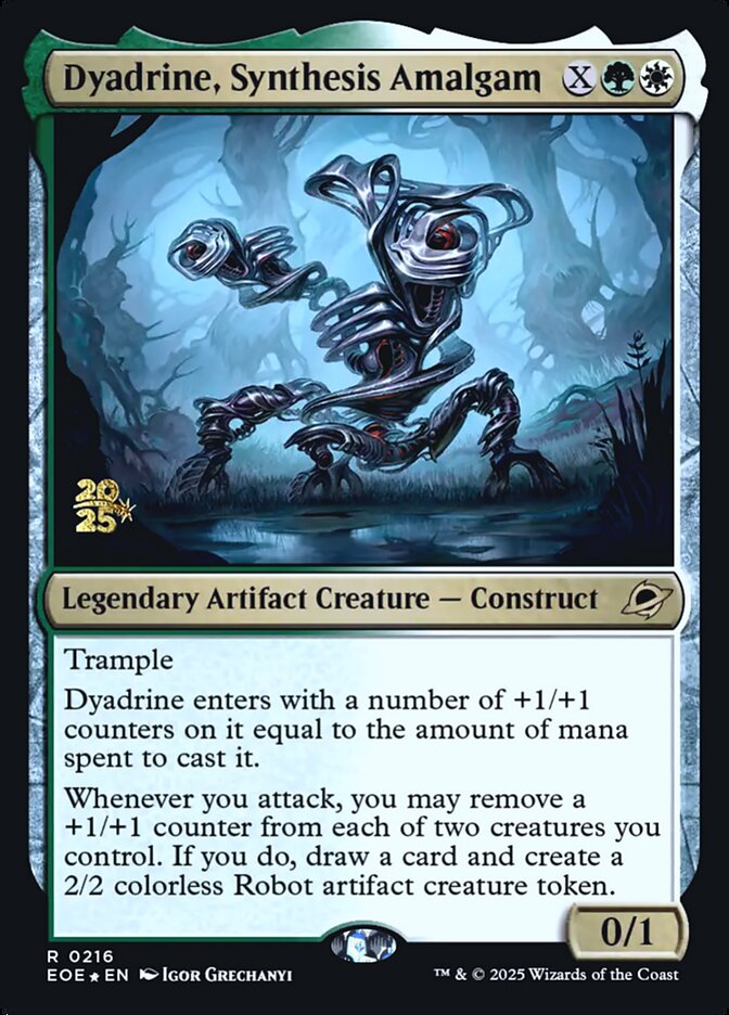 Magic the Gathering Card - Dyadrine, Synthesis Amalgam - MTG Circle