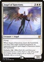 Magic the Gathering Card - Angel of Sanctions - MTG Circle