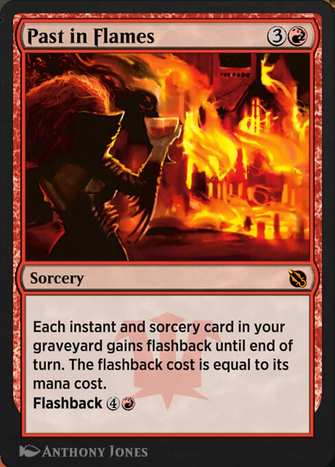 Magic the Gathering Card - Past in Flames - MTG Circle