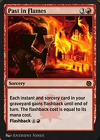 Magic the Gathering Card - Past in Flames - MTG Circle