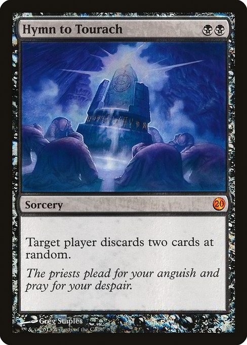 Magic the Gathering Card - Hymn to Tourach - MTG Circle