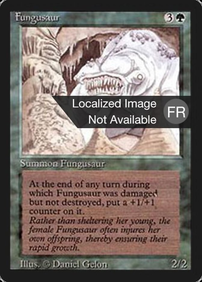 Magic the Gathering Card - Fungusaur - MTG Circle