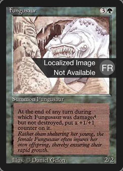 Magic the Gathering Card - Fungusaur - MTG Circle
