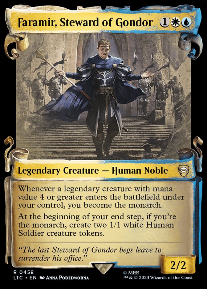 Magic the Gathering Card - Faramir, Steward of Gondor - MTG Circle