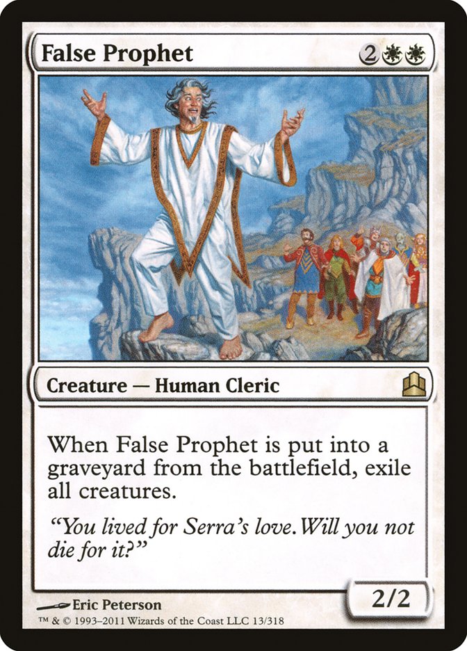 Magic the Gathering Card - False Prophet - MTG Circle