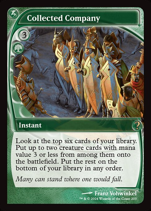 Magic the Gathering Card - Collected Company - MTG Circle