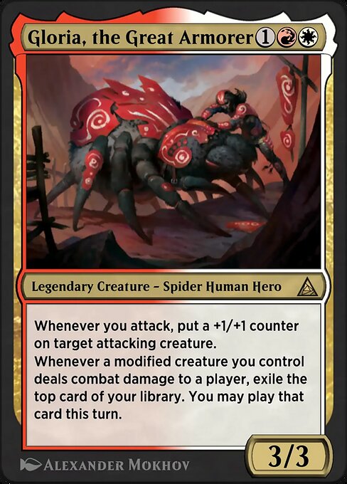 Magic the Gathering Card - Araña, Heart of the Spider - MTG Circle