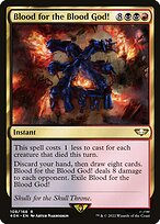 Magic the Gathering Card - Blood for the Blood God! - MTG Circle