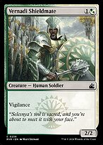 Magic the Gathering Card - Vernadi Shieldmate - MTG Circle