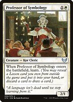 Magic the Gathering Card - Professor of Symbology - MTG Circle