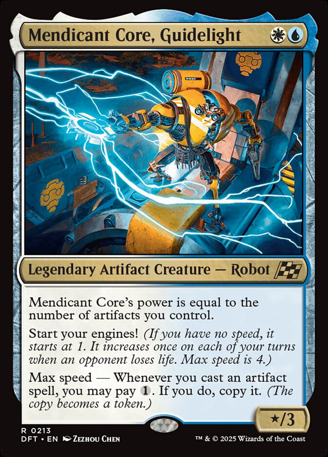 Magic the Gathering Card - Mendicant Core, Guidelight - MTG Circle